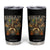 Halloween Baseball Tumbler Cup Funny Wanna Play Dabbing Pirate Skeleton Catcher TS12 Black Print Your Wear