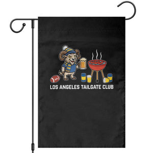 Funny Los Angeles Tailgate Club Garden Flag Game Day BBQ Ram Fan