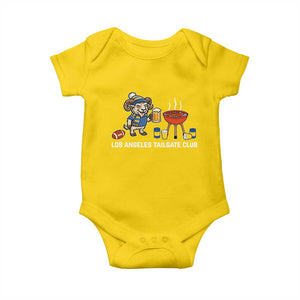 Funny Los Angeles Tailgate Club Baby Onesie Game Day BBQ Ram Fan