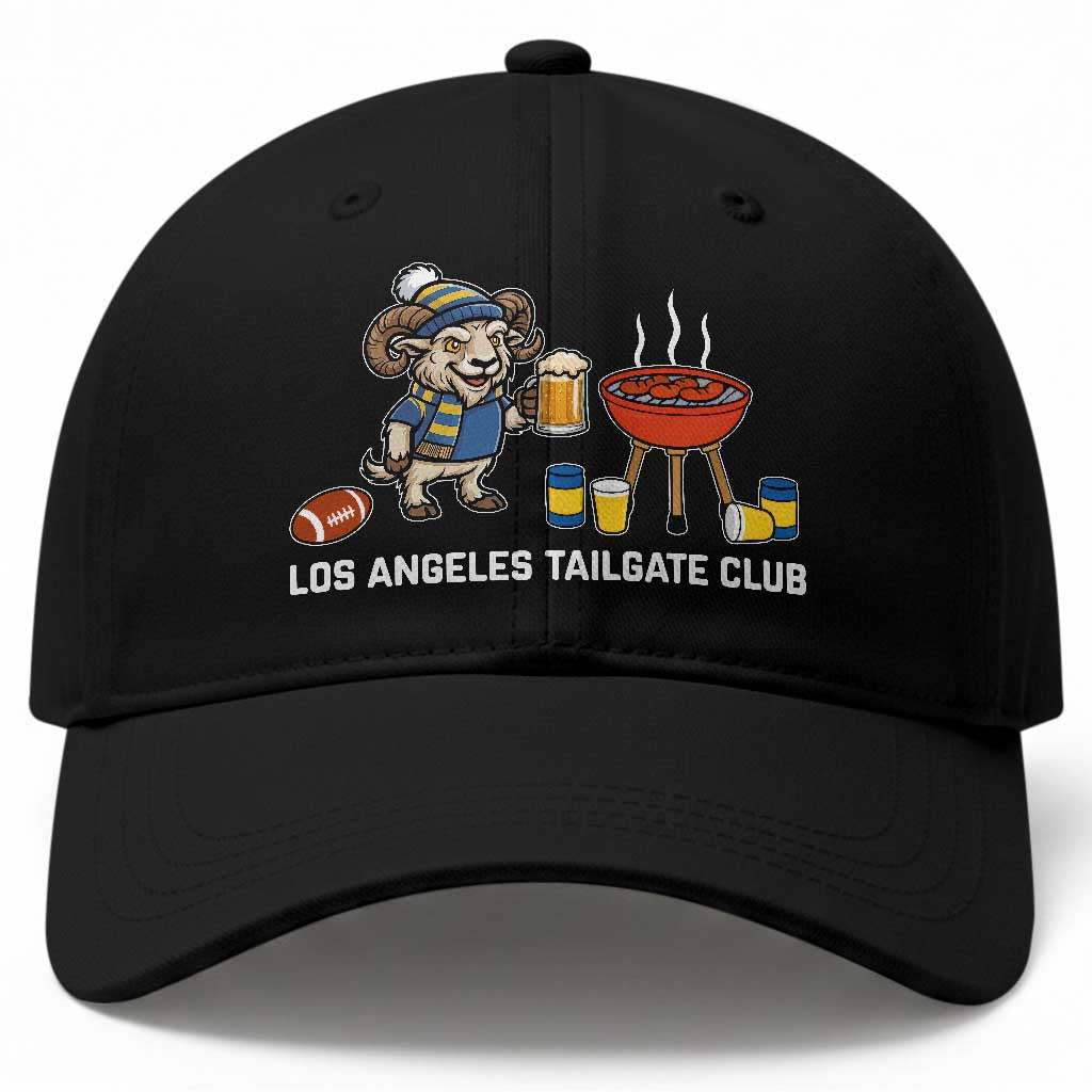 Funny Los Angeles Tailgate Club Baseball Cap Game Day BBQ Ram Fan TS12 Print Your Wear