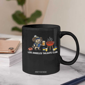Funny Los Angeles Tailgate Club Coffee Mug Game Day BBQ Ram Fan
