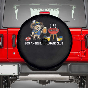 Funny Los Angeles Tailgate Club Spare Tire Cover Game Day BBQ Ram Fan