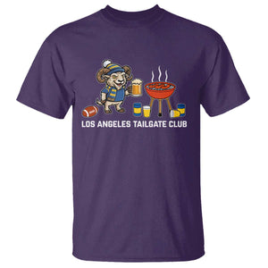 Funny Los Angeles Tailgate Club T Shirt Game Day BBQ Ram Fan