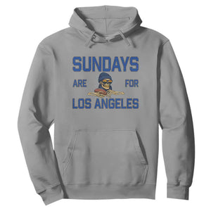 Sundays Are For Los Angeles Hoodie Skeleton Game Day Sports Fan