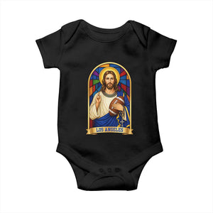 Los Angeles Jesus Game Day Faith Baby Onesie Christian Sports Fan Pride