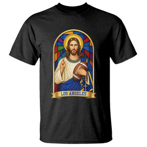 Los Angeles Jesus Game Day Faith T Shirt Christian Sports Fan Pride