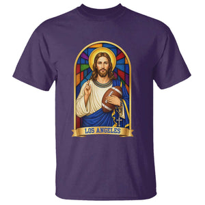 Los Angeles Jesus Game Day Faith T Shirt Christian Sports Fan Pride