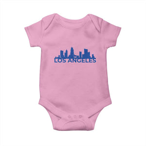 Vintage Los Angeles Skyline Ram Fan Baby Onesie Football Lover Gift