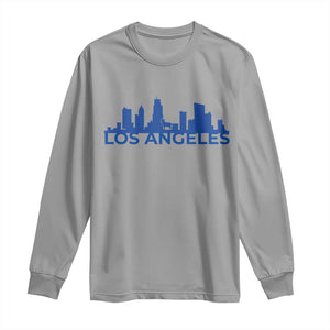 Vintage Los Angeles Skyline Ram Fan Long Sleeve Shirt Football Lover Gift