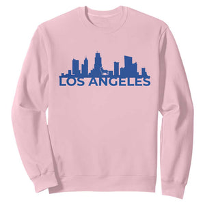 Vintage Los Angeles Skyline Ram Fan Sweatshirt Football Lover Gift