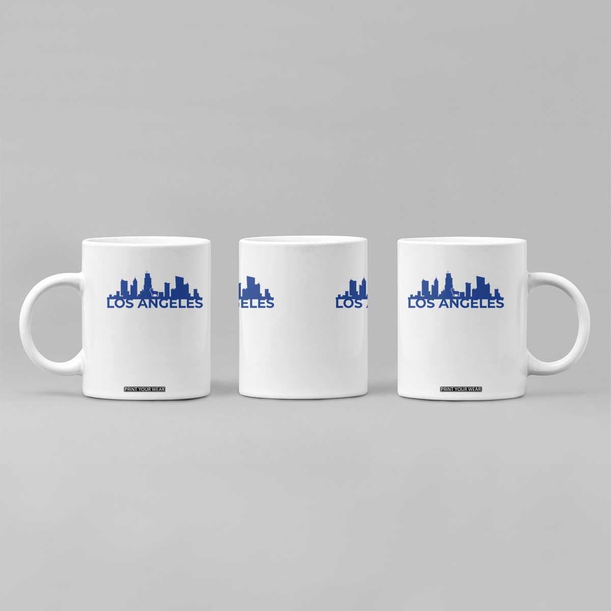 Vintage Los Angeles Skyline Ram Fan Coffee Mug Football Lover Gift