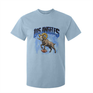 Gothic Lightning Ram Skull T Shirt For Kid Game Day Sports Fan Gift