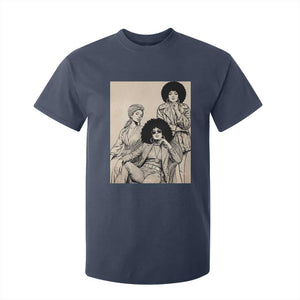 Vintage 70s Afro Queen Black Girl Pride Fashion T Shirt For Kid