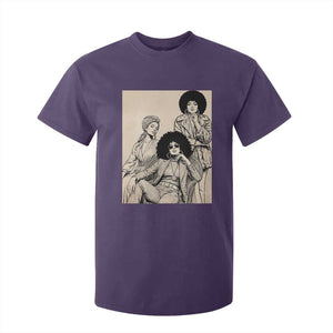 Vintage 70s Afro Queen Black Girl Pride Fashion T Shirt For Kid