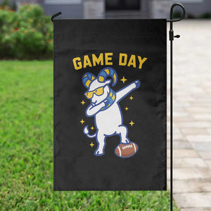 Funny Dabbing Ram Garden Flag Los Angeles Sports Fan Gift