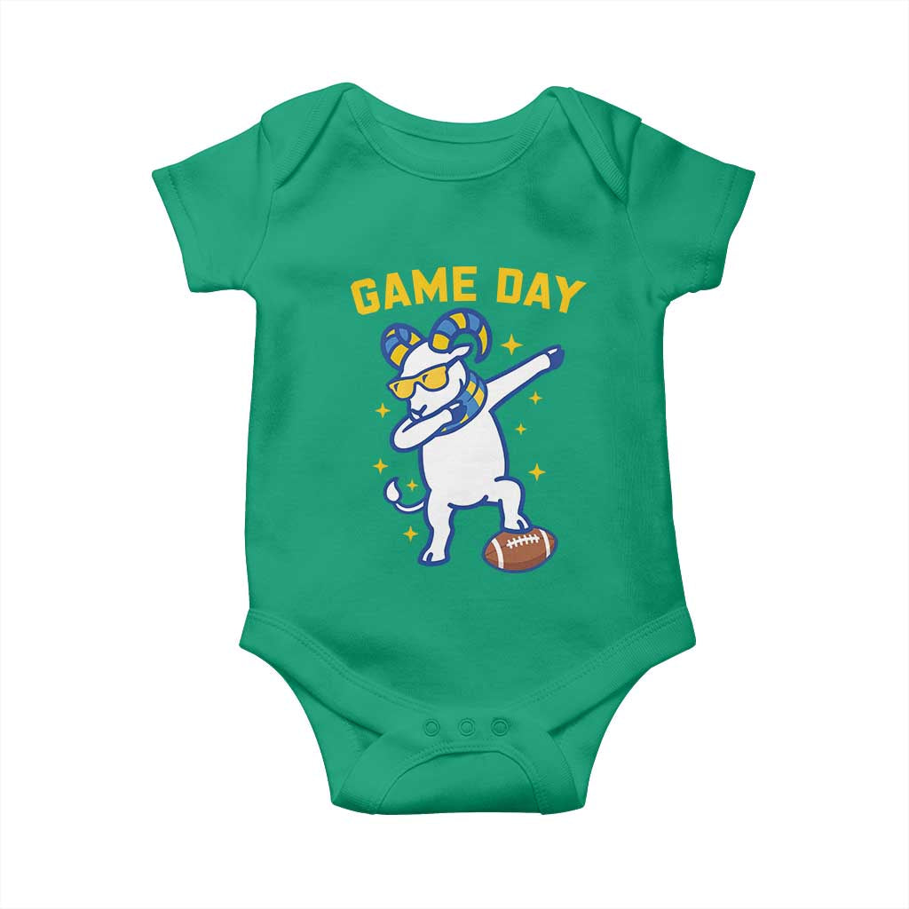 Funny Dabbing Ram Baby Onesie Los Angeles Sports Fan Gift
