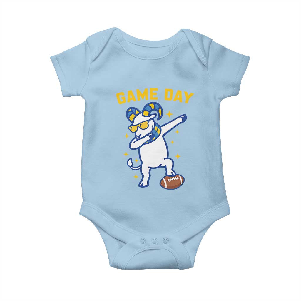 Funny Dabbing Ram Baby Onesie Los Angeles Sports Fan Gift