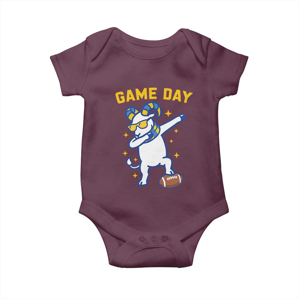 Funny Dabbing Ram Baby Onesie Los Angeles Sports Fan Gift