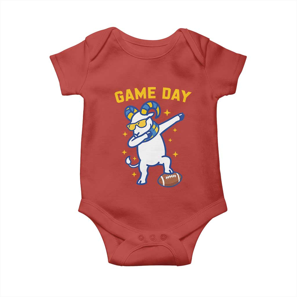 Funny Dabbing Ram Baby Onesie Los Angeles Sports Fan Gift