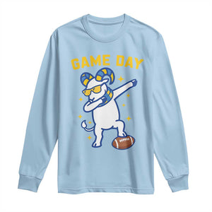 Funny Dabbing Ram Long Sleeve Shirt Los Angeles Sports Fan Gift