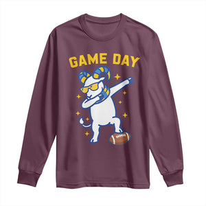 Funny Dabbing Ram Long Sleeve Shirt Los Angeles Sports Fan Gift