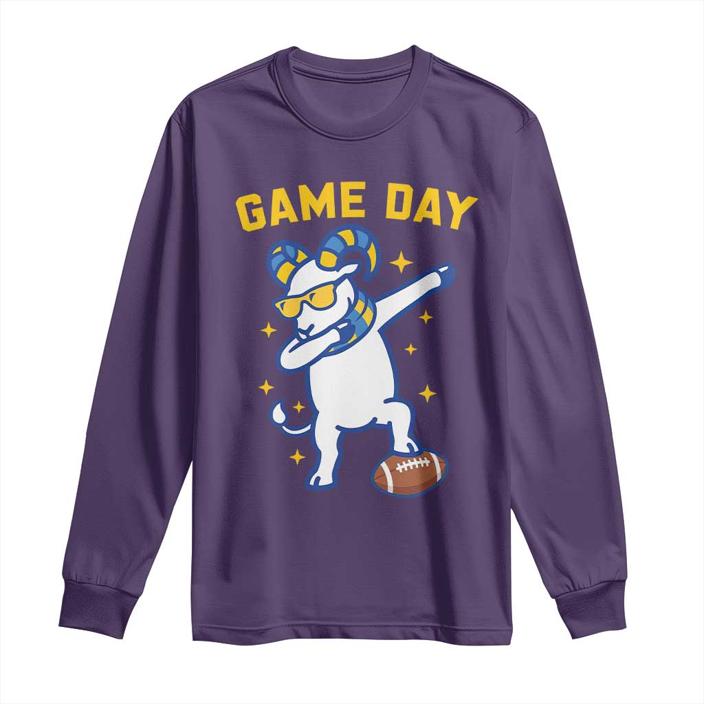 Funny Dabbing Ram Long Sleeve Shirt Los Angeles Sports Fan Gift