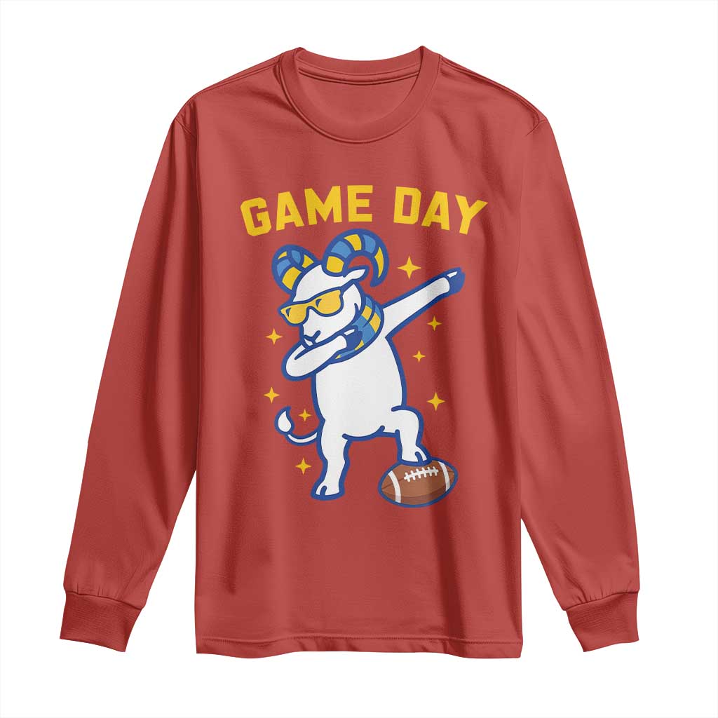 Funny Dabbing Ram Long Sleeve Shirt Los Angeles Sports Fan Gift