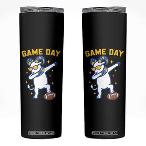 Funny Dabbing Ram Skinny Tumbler Los Angeles Sports Fan Gift