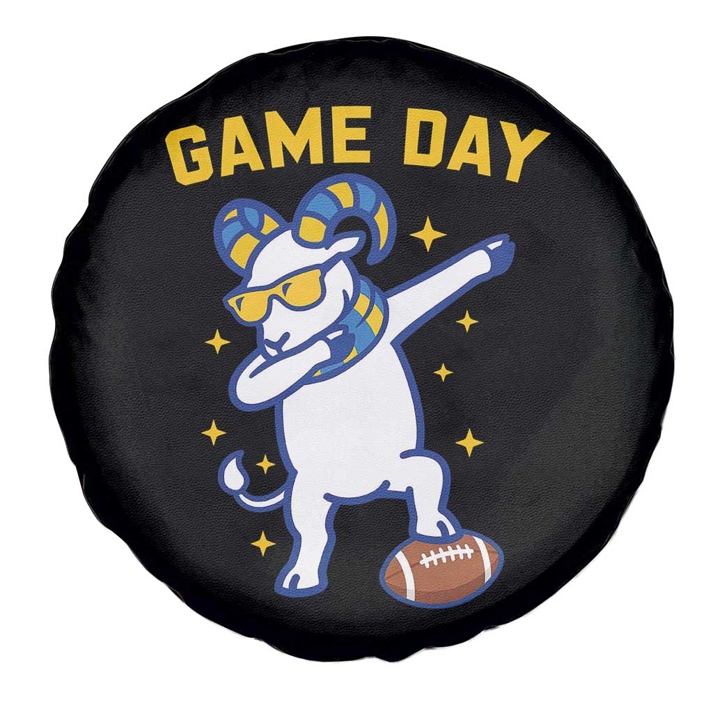 Funny Dabbing Ram Spare Tire Cover Los Angeles Sports Fan Gift