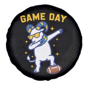 Funny Dabbing Ram Spare Tire Cover Los Angeles Sports Fan Gift