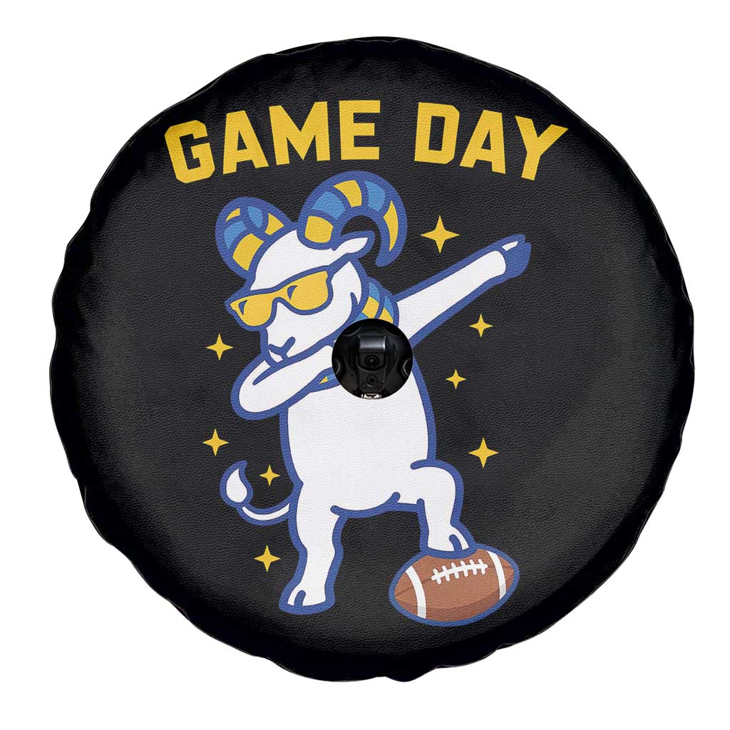 Funny Dabbing Ram Spare Tire Cover Los Angeles Sports Fan Gift
