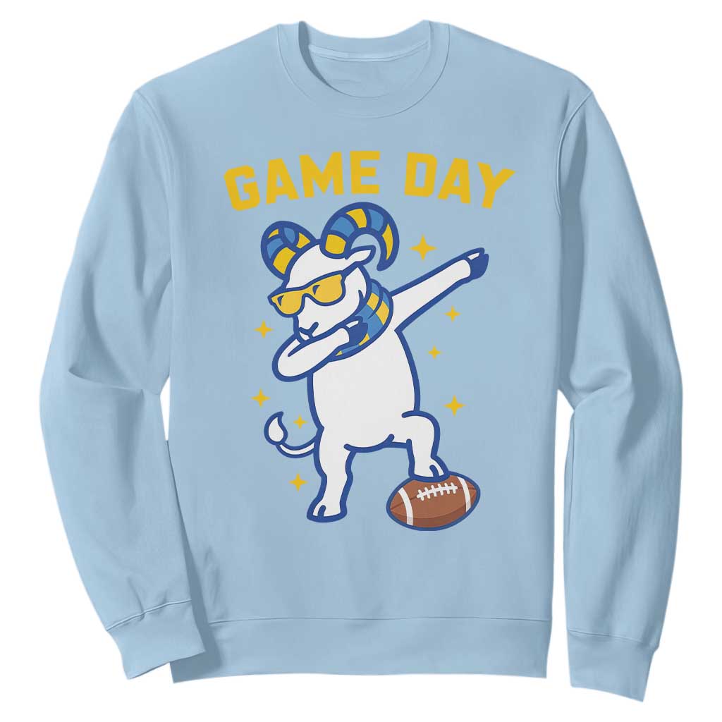 Funny Dabbing Ram Sweatshirt Los Angeles Sports Fan Gift