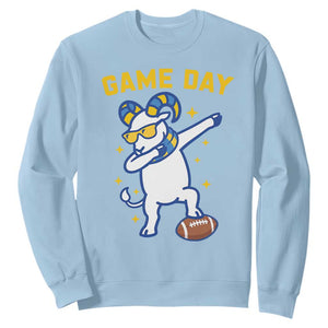 Funny Dabbing Ram Sweatshirt Los Angeles Sports Fan Gift