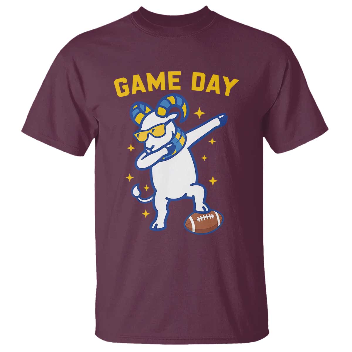 Funny Dabbing Ram T Shirt Los Angeles Sports Fan Gift