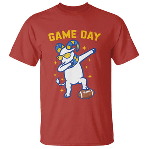 Funny Dabbing Ram T Shirt Los Angeles Sports Fan Gift
