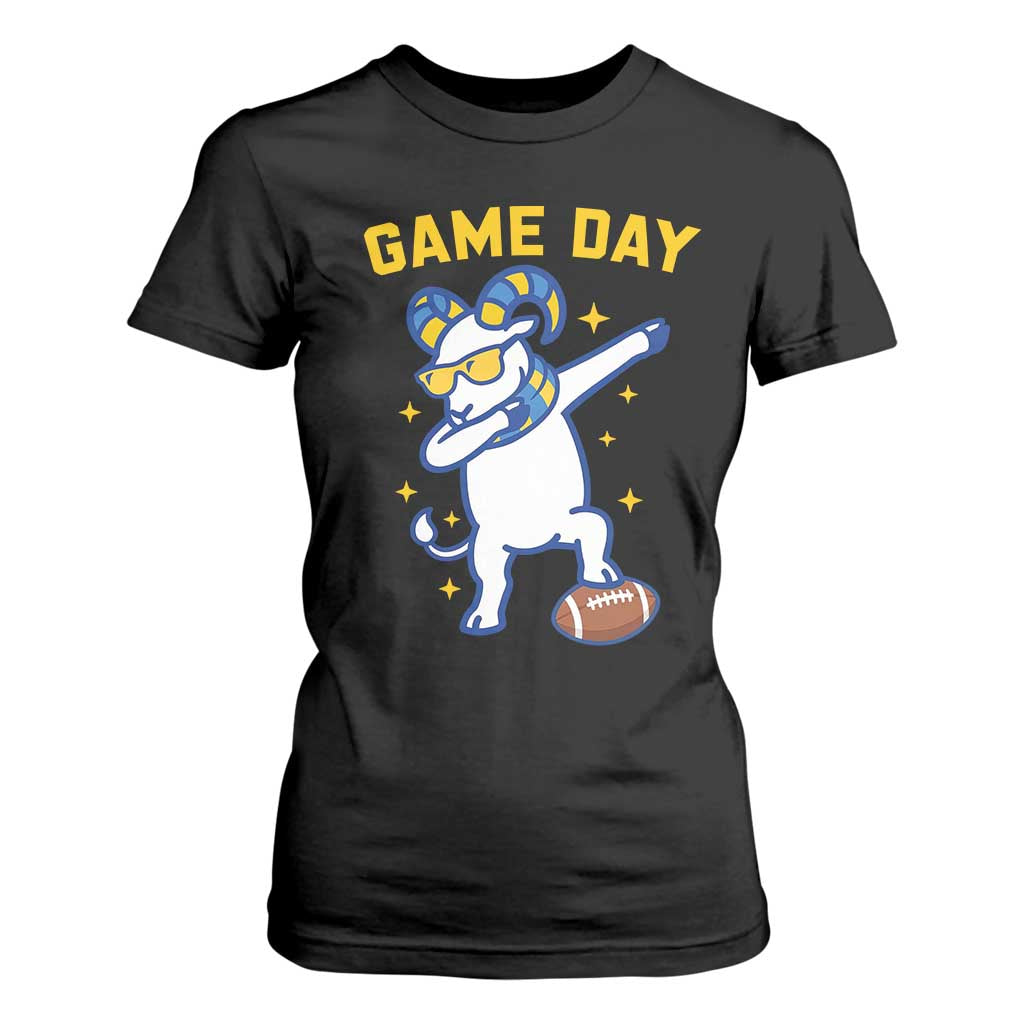 Funny Dabbing Ram T Shirt For Women Los Angeles Sports Fan Gift