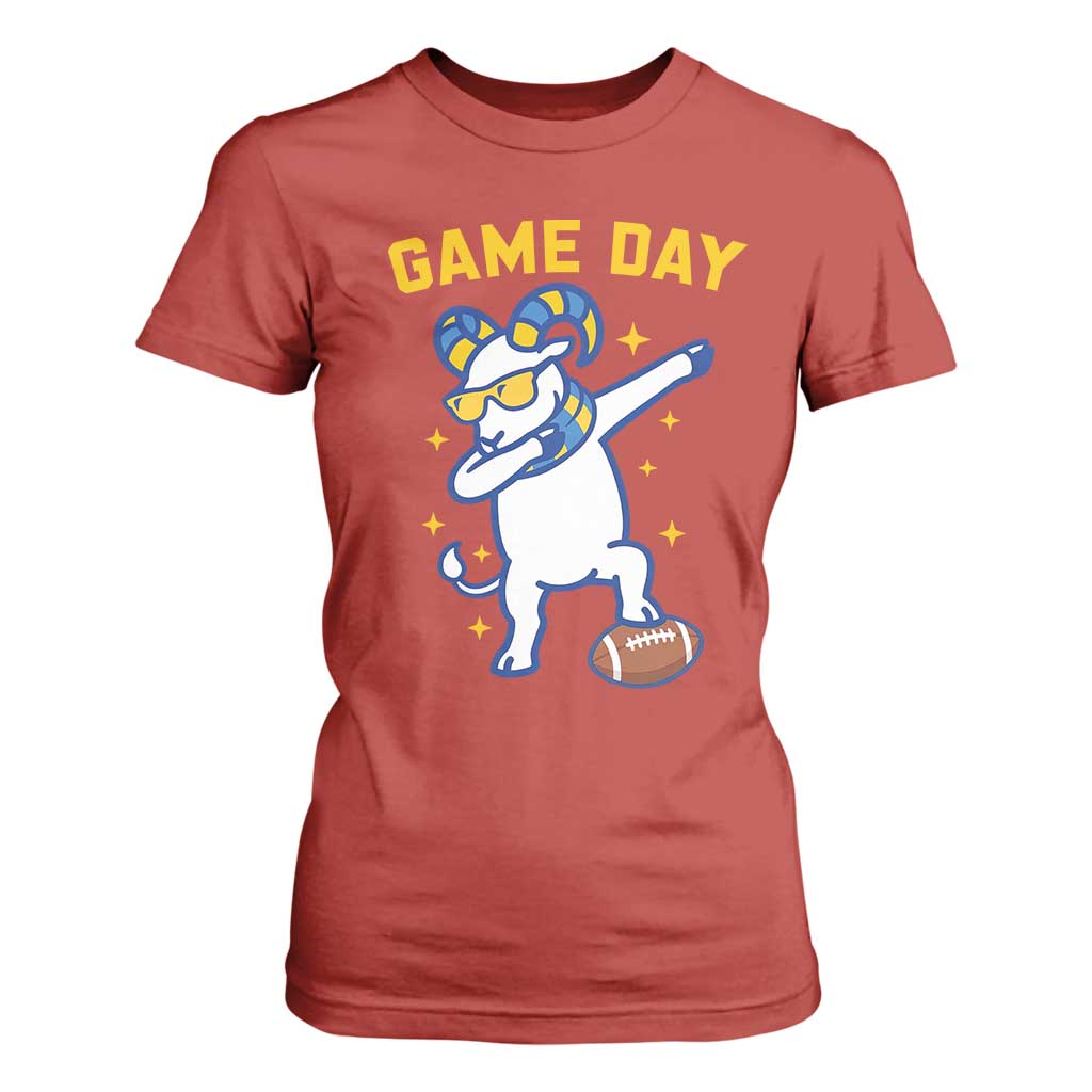 Funny Dabbing Ram T Shirt For Women Los Angeles Sports Fan Gift