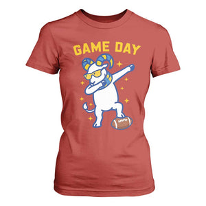 Funny Dabbing Ram T Shirt For Women Los Angeles Sports Fan Gift