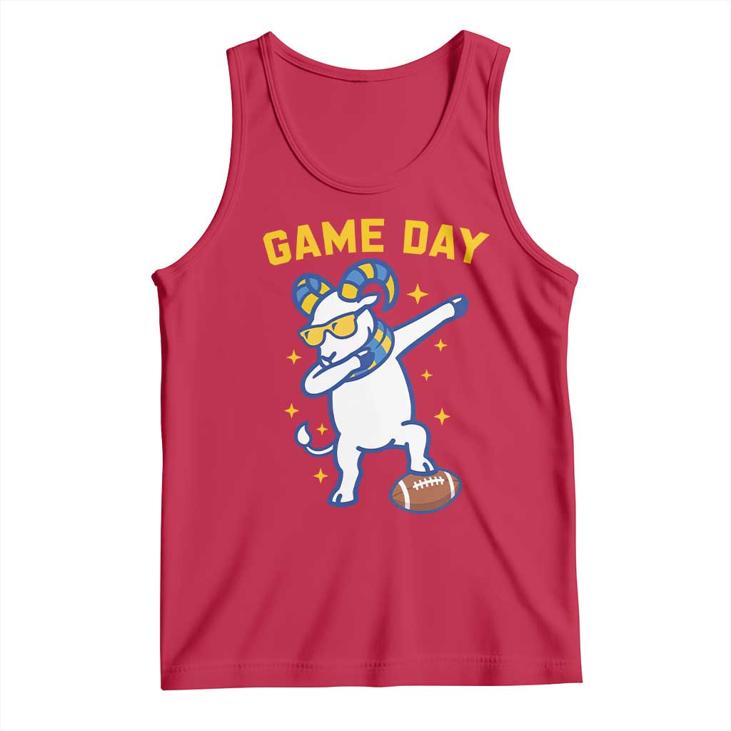 Funny Dabbing Ram Tank Top Los Angeles Sports Fan Gift