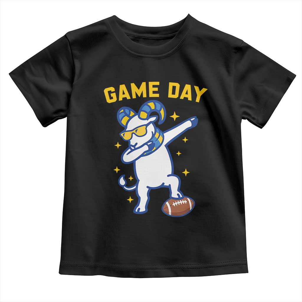 Funny Dabbing Ram Toddler T Shirt Los Angeles Sports Fan Gift