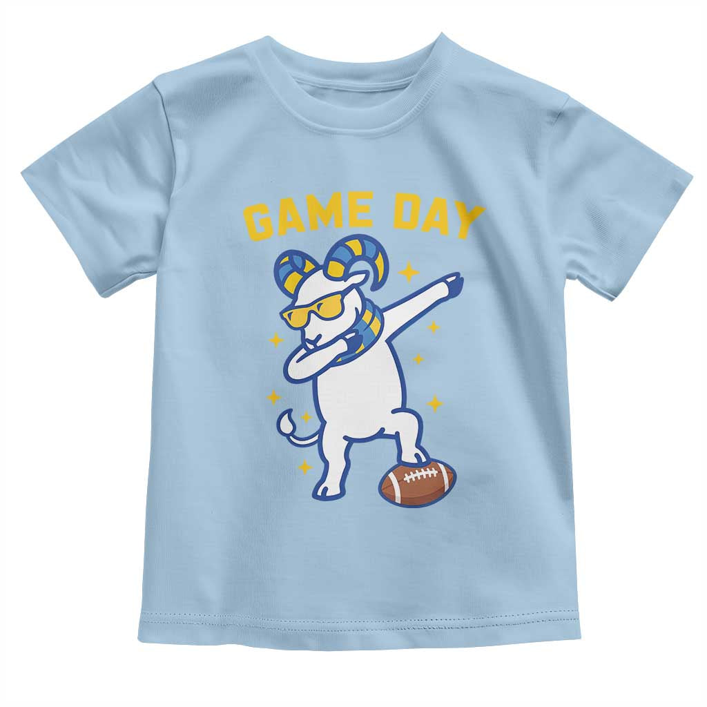 Funny Dabbing Ram Toddler T Shirt Los Angeles Sports Fan Gift