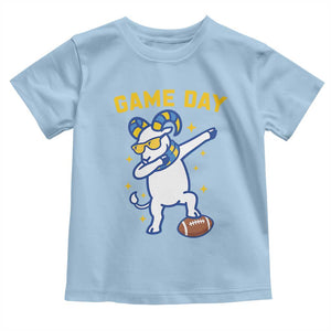Funny Dabbing Ram Toddler T Shirt Los Angeles Sports Fan Gift