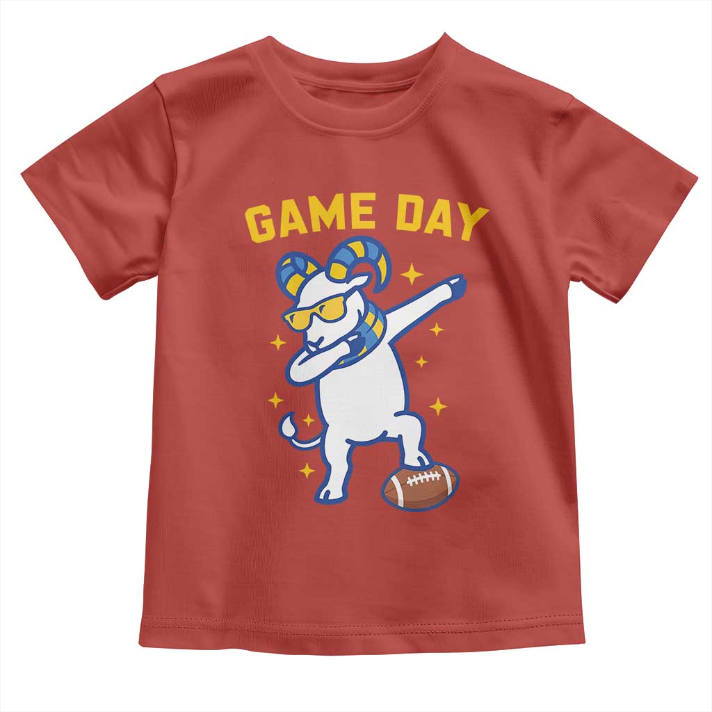 Funny Dabbing Ram Toddler T Shirt Los Angeles Sports Fan Gift