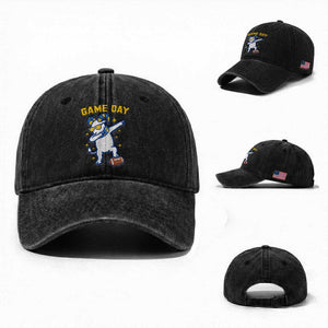 Funny Dabbing Ram Washed Cotton Baseball Cap Los Angeles Sports Fan Gift