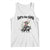 Cowboy Frog Riding Raccoon Tank Top Let's Go Girls TS12 White Print Your Wear