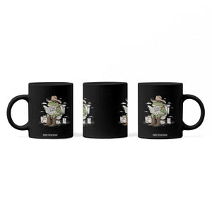 Funny Cowboy Frog Coffee Mug Not Now Partner My Tummy Hurts TS12 Print Your Wear
