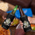 Funny Cowboy Frog 4 in 1 Can Cooler Tumbler Not Now Partner My Tummy Hurts TS12 Print Your Wear