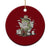 Funny Cowboy Frog Ceramic Ornament Not Now Partner My Tummy Hurts TS12 1pc Red Print Your Wear