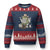 Funny Cowboy Frog Ugly Christmas Sweater Not Now Partner My Tummy Hurts TS12 Navy Red Print Your Wear