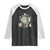 Funny Cowboy Frog Raglan Shirt Not Now Partner My Tummy Hurts TS12 Black White Print Your Wear